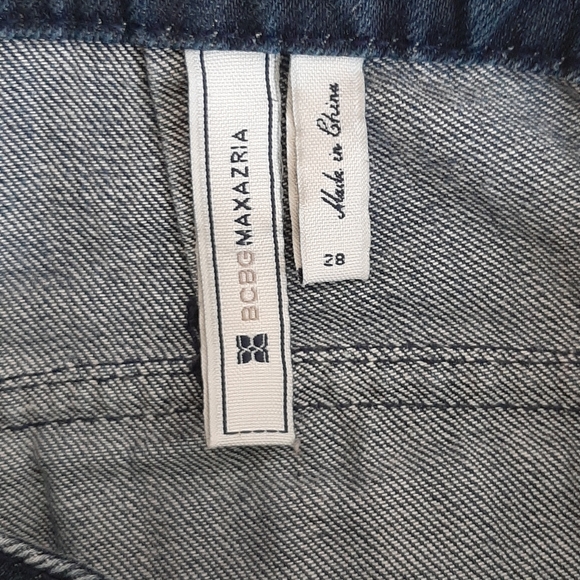 BCBG Max Azria Y2K Wide Leg Flare Jeans, Vintage EUC - Picture 4 of 5